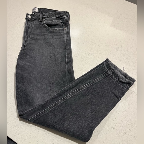 Agolde Jamie Straight - Void - Picture 2 of 2